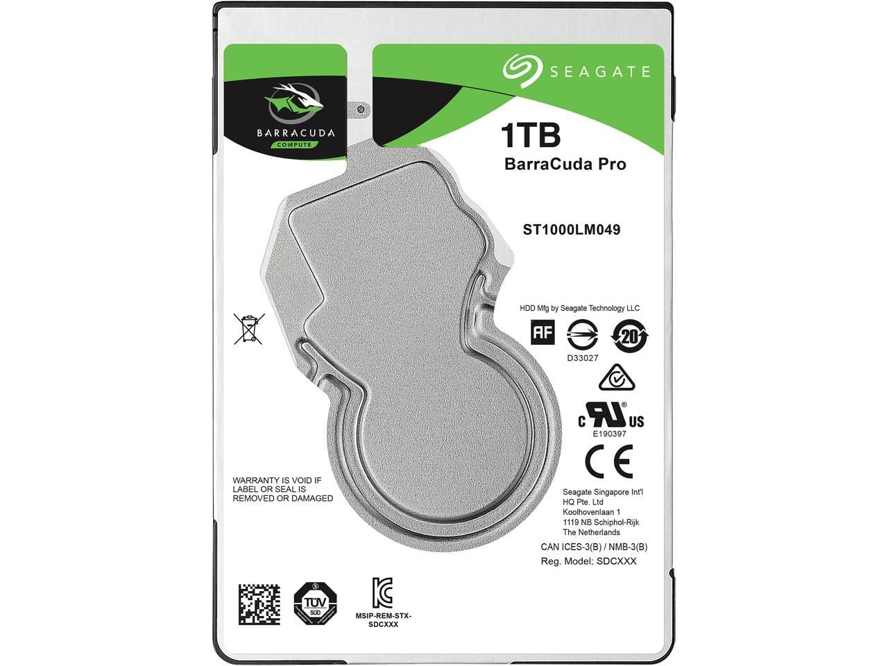 Amazon.com: Seagate 1TB Barracuda 2.5
